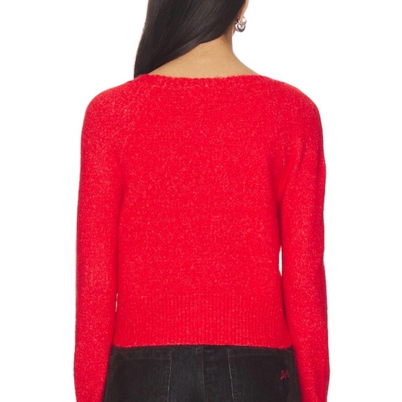 School Girl Cardi in Cherry Pop Melange
Free People Medium - Picture 2 of 6